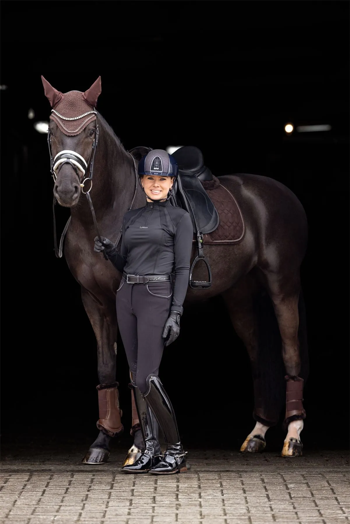 LeMieux Crystal Suede Dressage Pad