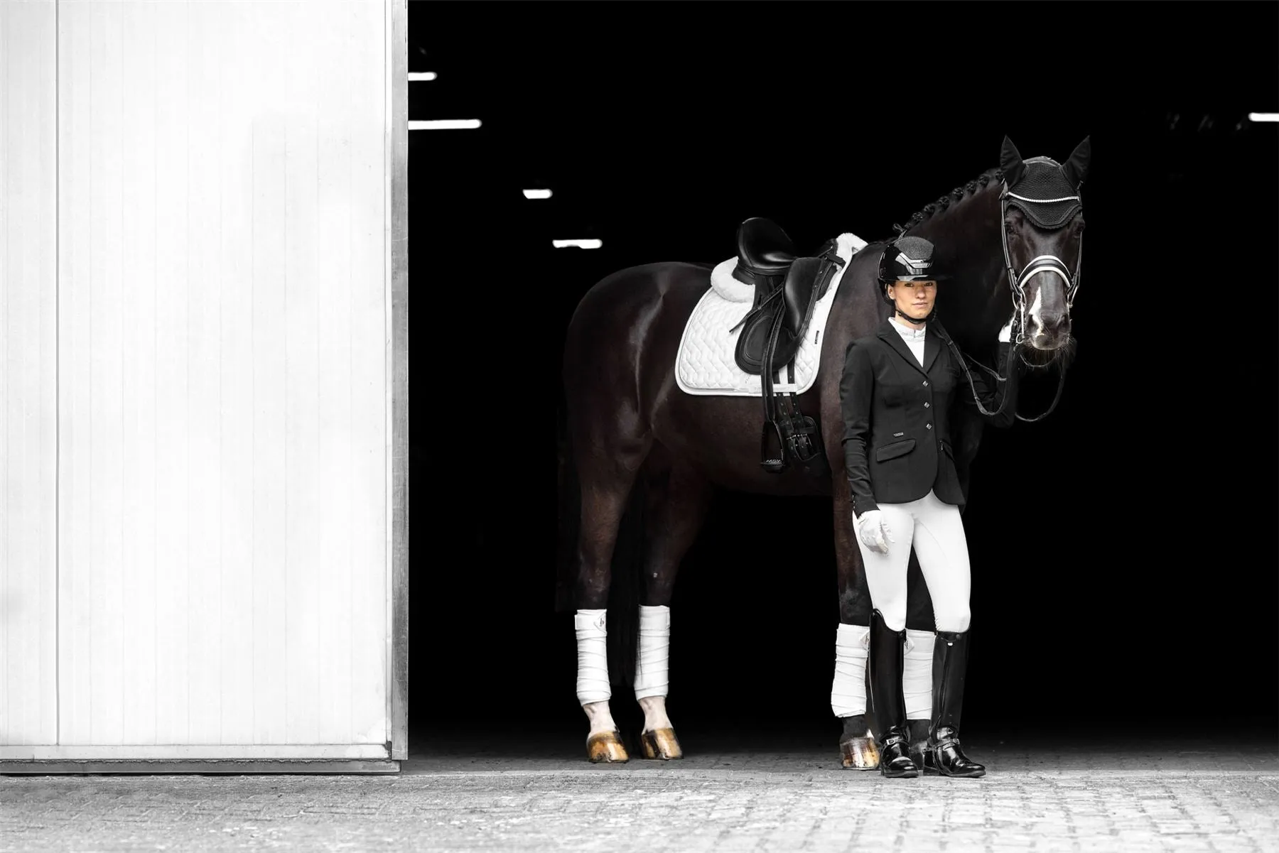 LeMieux Crystal Suede Dressage Pad