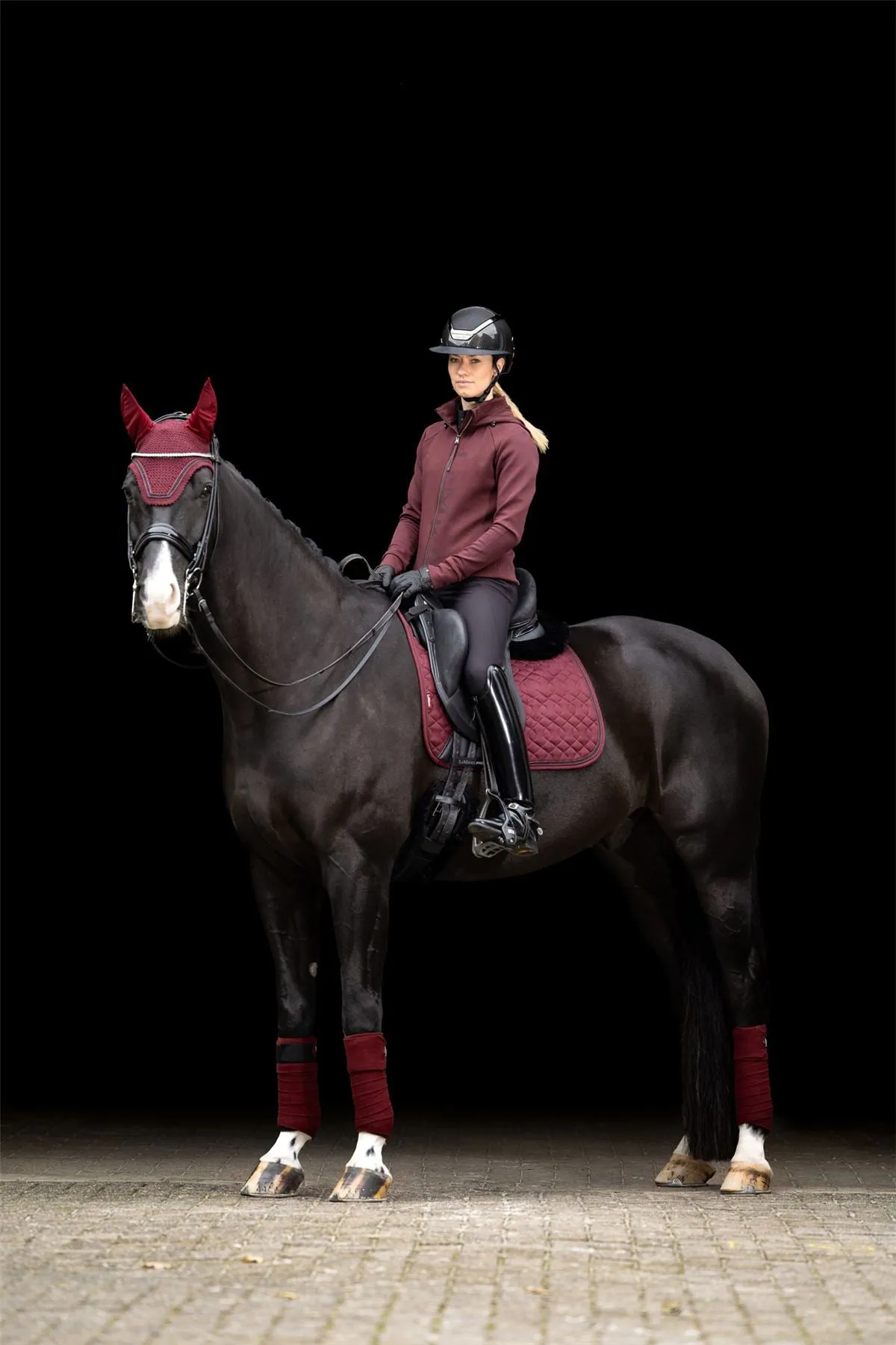 LeMieux Crystal Suede Dressage Pad