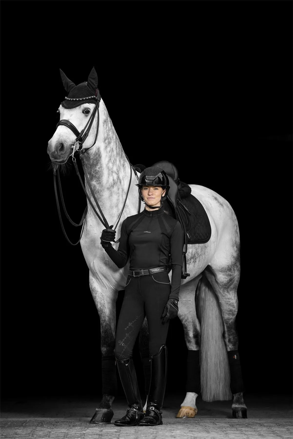 LeMieux Crystal Suede Dressage Pad