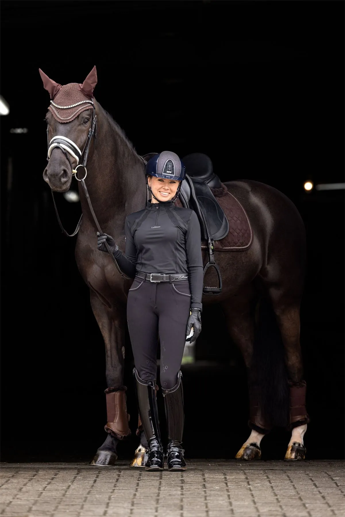 LeMieux Crystal Suede Dressage Pad