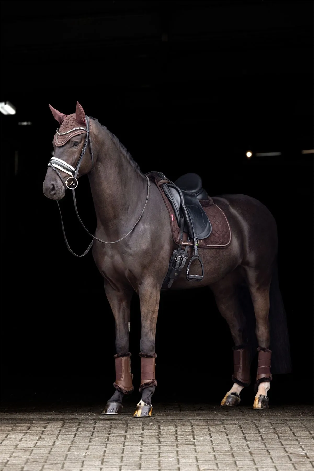 LeMieux Crystal Suede Dressage Pad