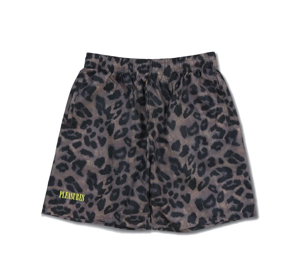 LEOPARD RUNNING SHORT