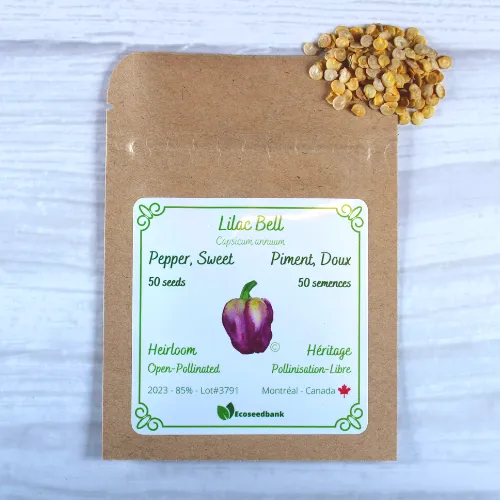Lilac Bell Sweet Pepper Seeds