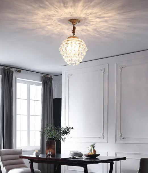 Linglong Crystal Pendant Light