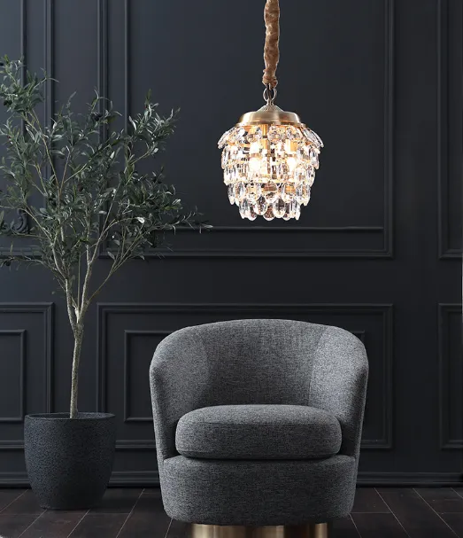 Linglong Crystal Pendant Light