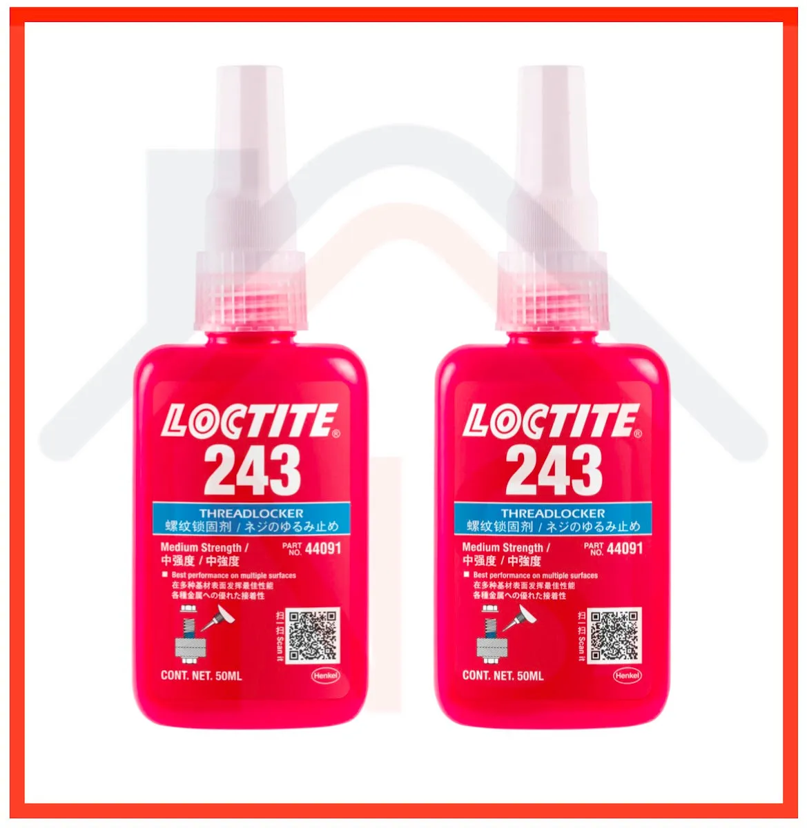LOCTITE 243 Medium Strength Thread Locker 50ml