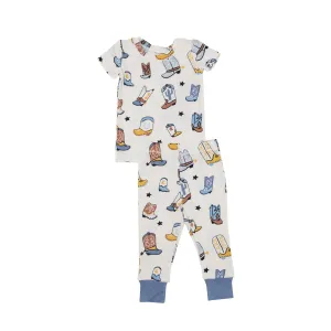 Loungewear Set - Boots Blue 18-24M