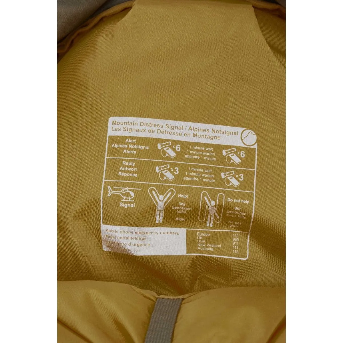 Lowe Alpine Mens Sirac Plus 65 Litre Hiking Pack