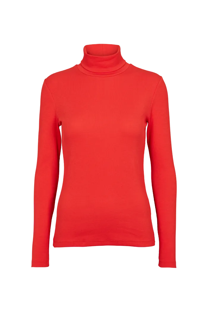 Ludmilla High-neck - High Risk Red