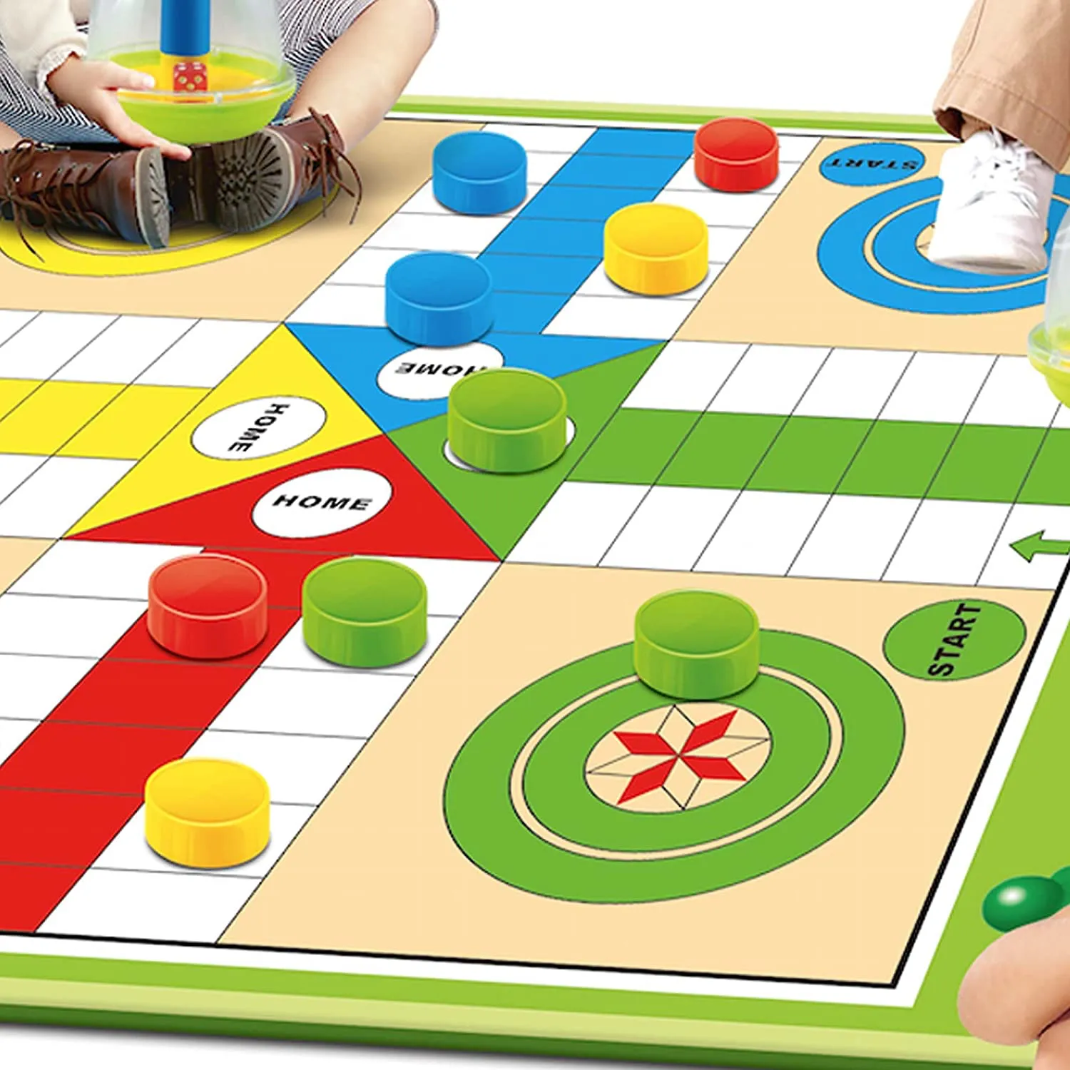 Ludo Game For Kids - Floor play mat toy (5  Years )