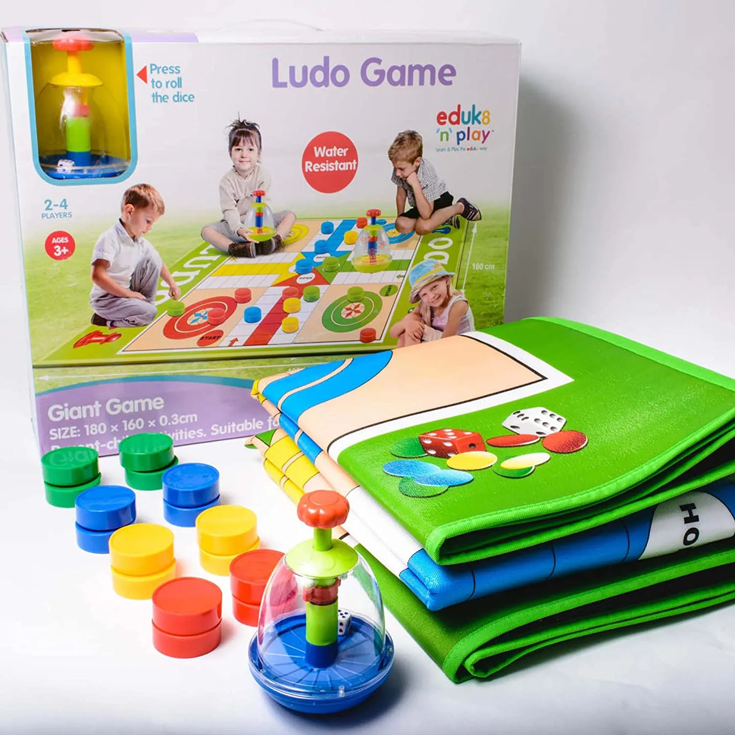 Ludo Game For Kids - Floor play mat toy (5  Years )