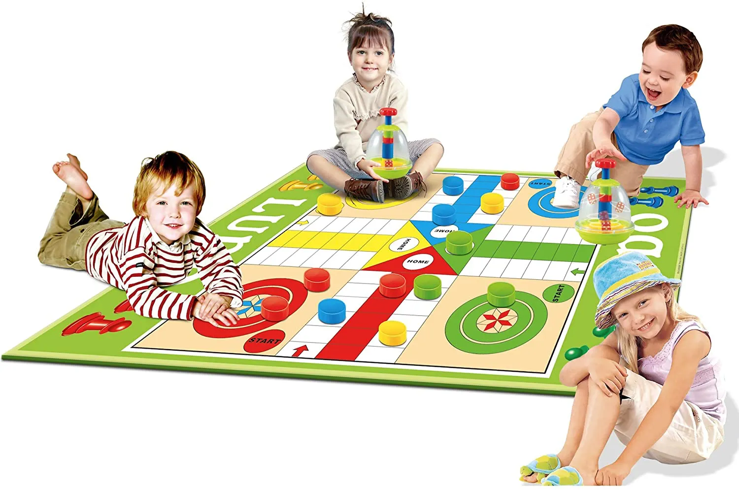 Ludo Game For Kids - Floor play mat toy (5  Years )