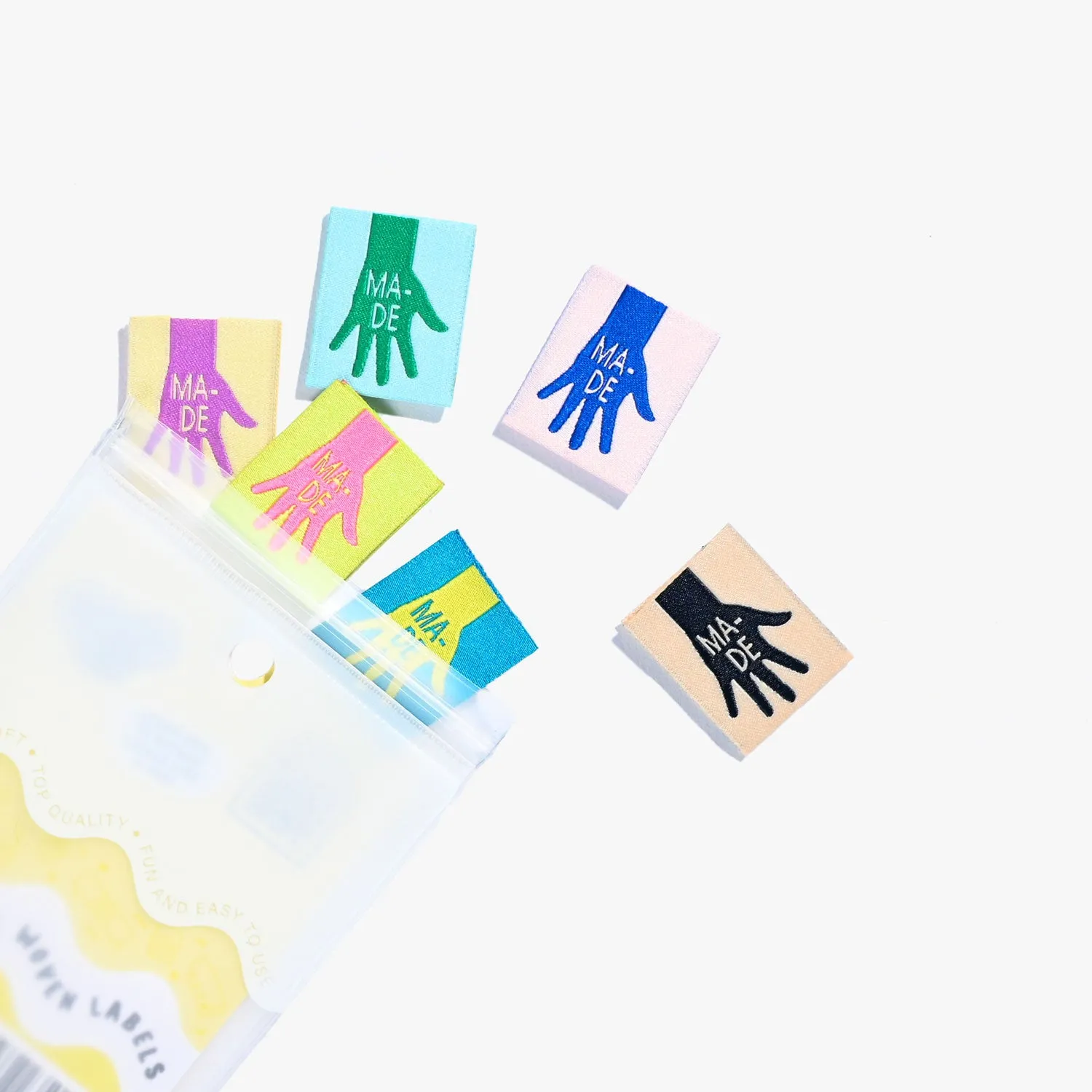 'Made' Labels | 6 Sew-in Labels