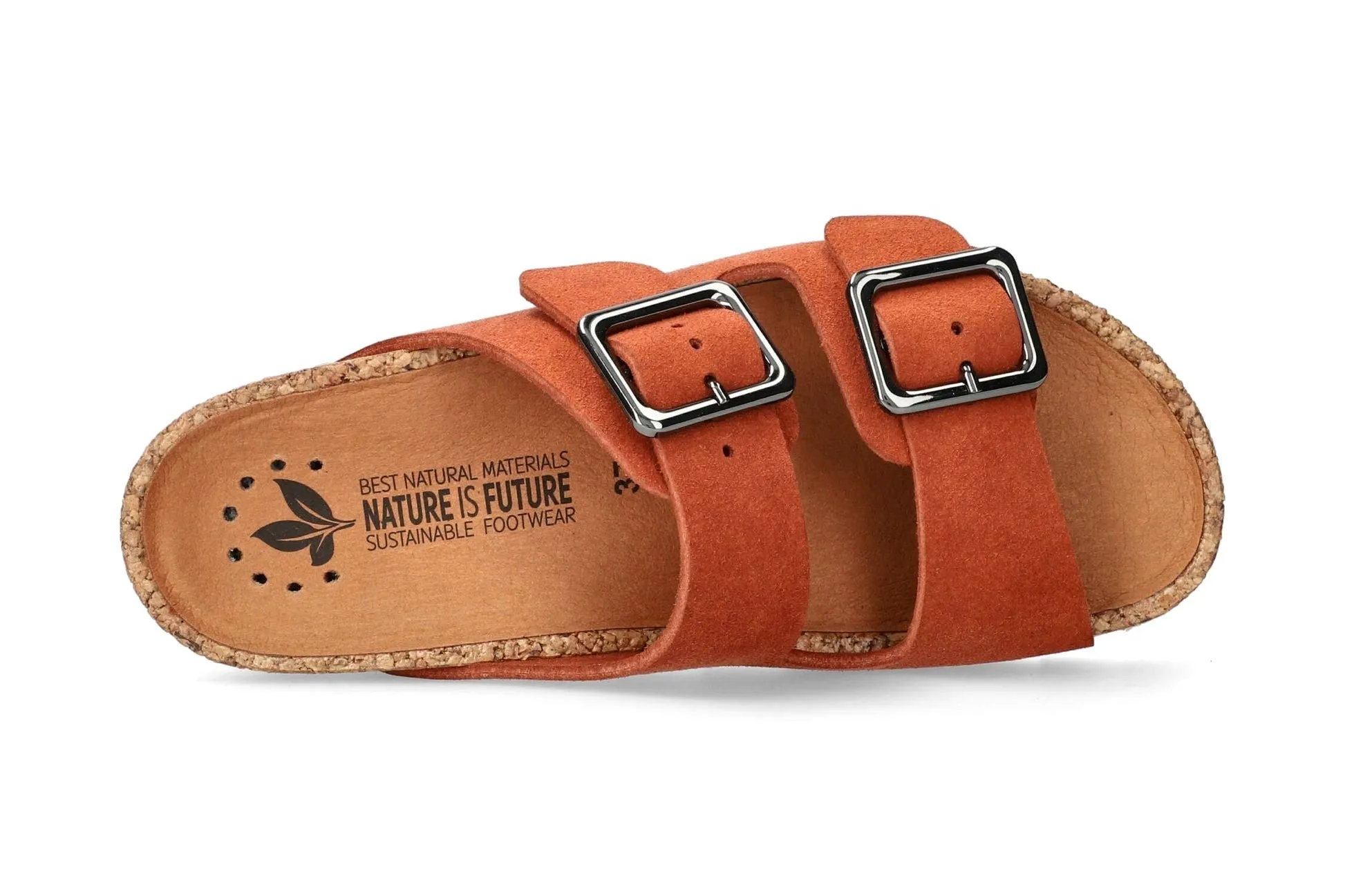 'Maelia' women's NATURE IS FUTURE slide sandal - brown