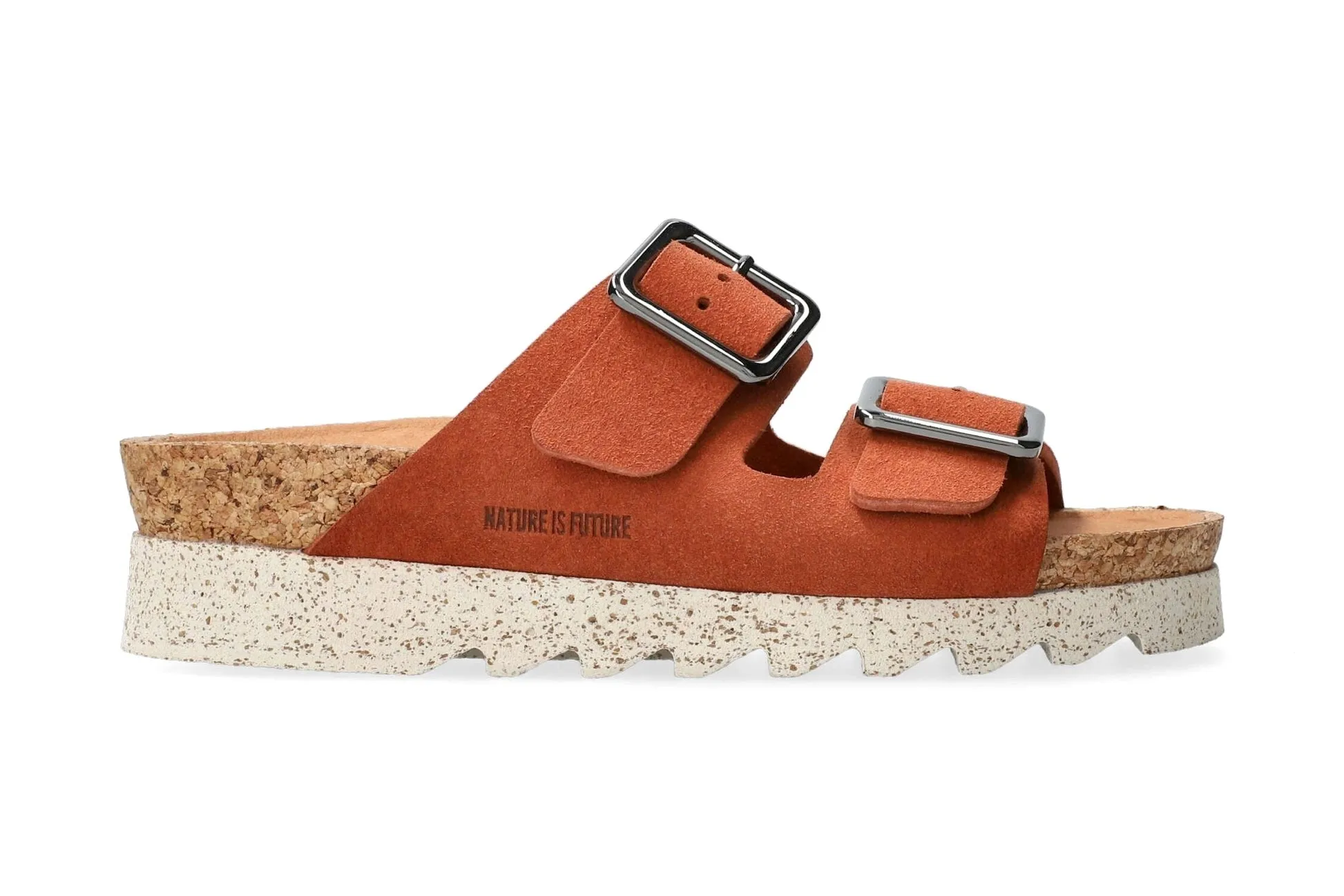 'Maelia' women's NATURE IS FUTURE slide sandal - brown