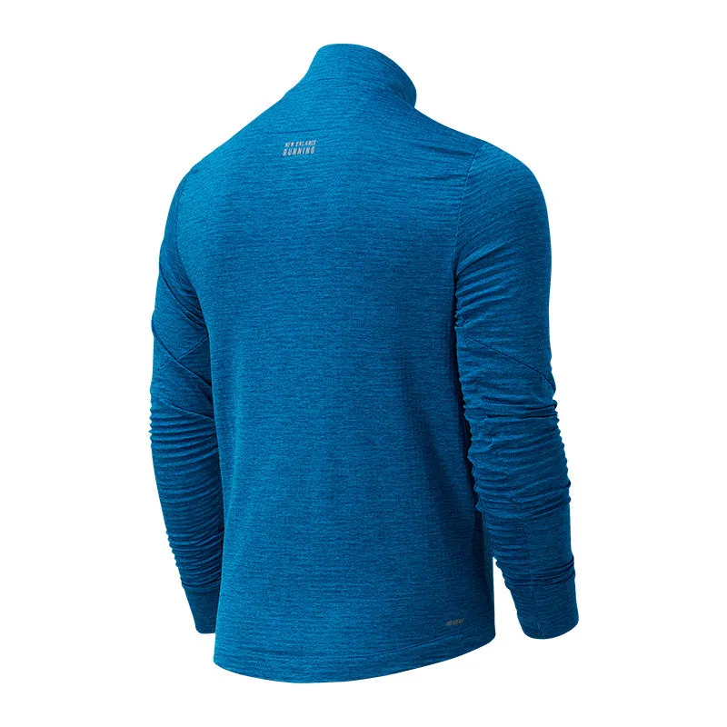 Men's New Balance Heat Grid Top LS Half Zip
