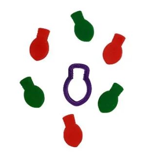 Mini Light Bulb Cookie Cutter