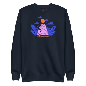 Moon Running Fitted Sweatshirt
