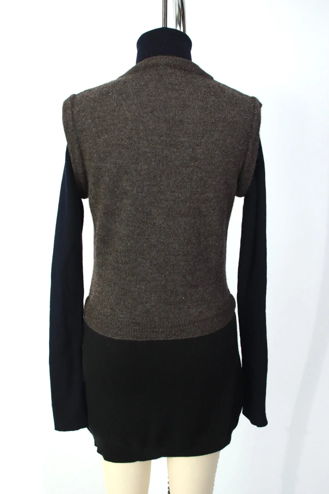 Moschino Cheap and Chic Virgin Wool Cutout Sweater*