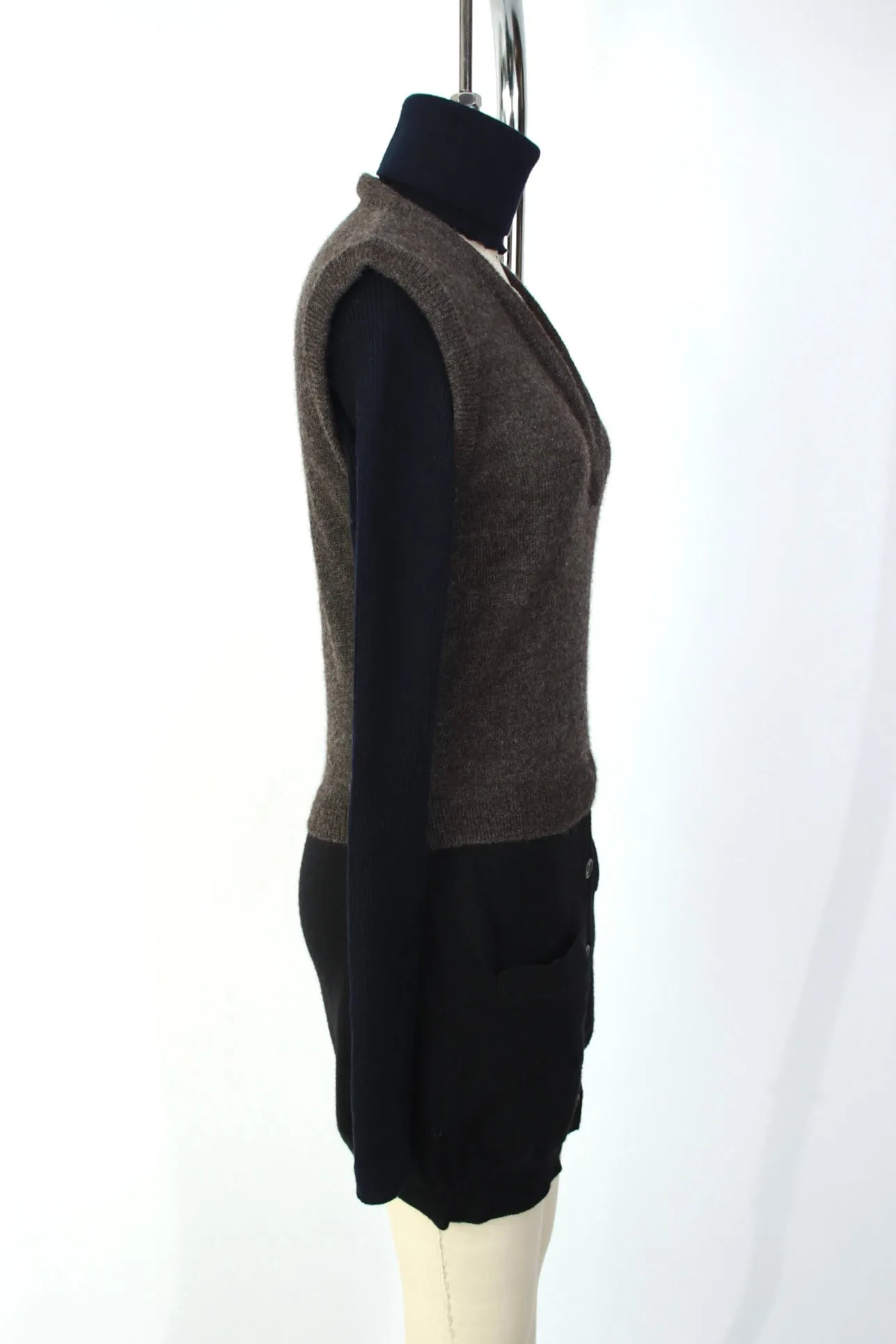 Moschino Cheap and Chic Virgin Wool Cutout Sweater*