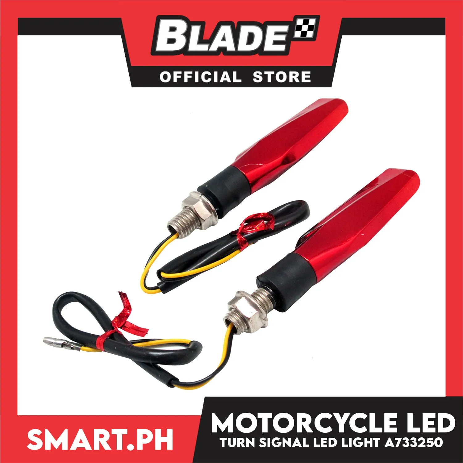 Motorcycle Turn Signal Led Light A733250 (Red)