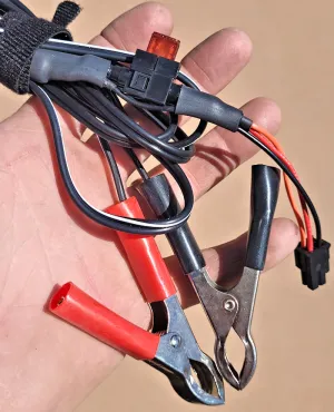 MSATe 12V Battery Clamp power cable