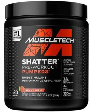 MUSCLETECH SHATTER PUMPED8 NON STIMULANT