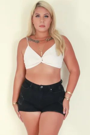 NEVER COMPLICATED CROP TOP