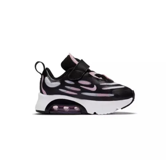 Nike Air Max Exosense &quot;White/Black/Dark Sulfur/Light Arctic Pink&quot; Toddler Shoe