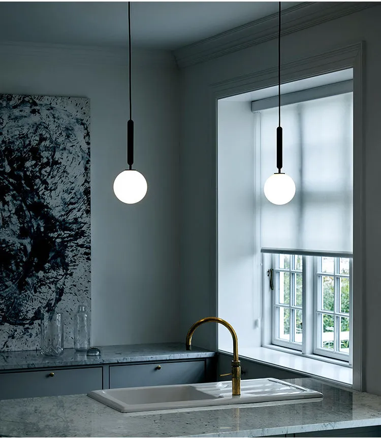 Nostra Minimalist Glass Pendant Light