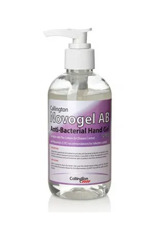 NOVOGEL AB Anti-Bacterial Hand Sanitiser Gel 250ml