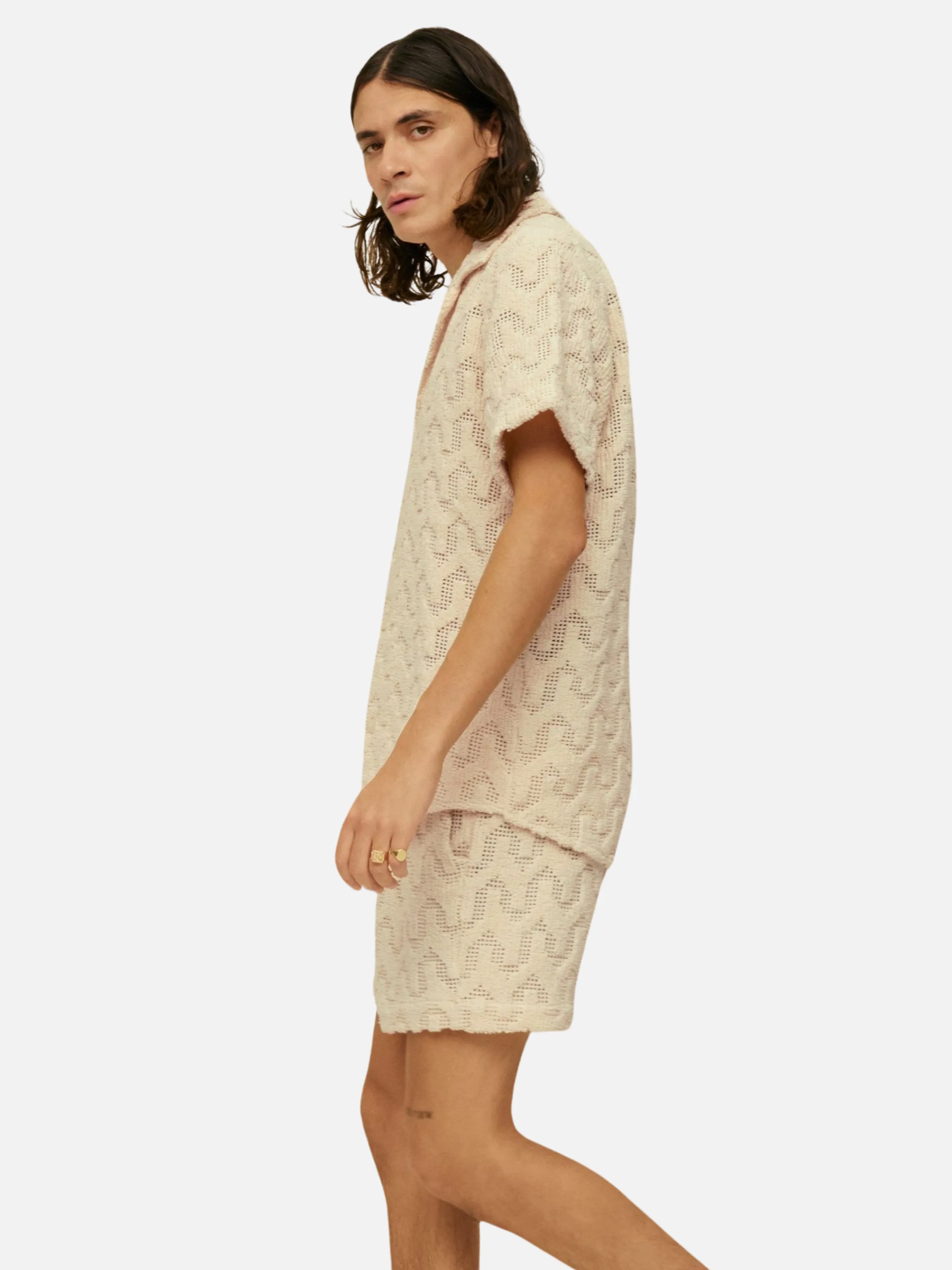 OAS Atlas Cuba Crochet Shirt