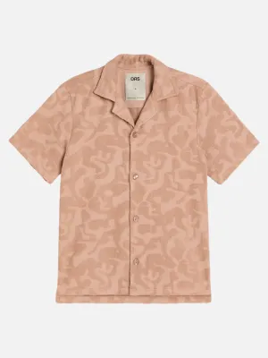 OAS Blush Puzzlotec Cuba Terry Shirt