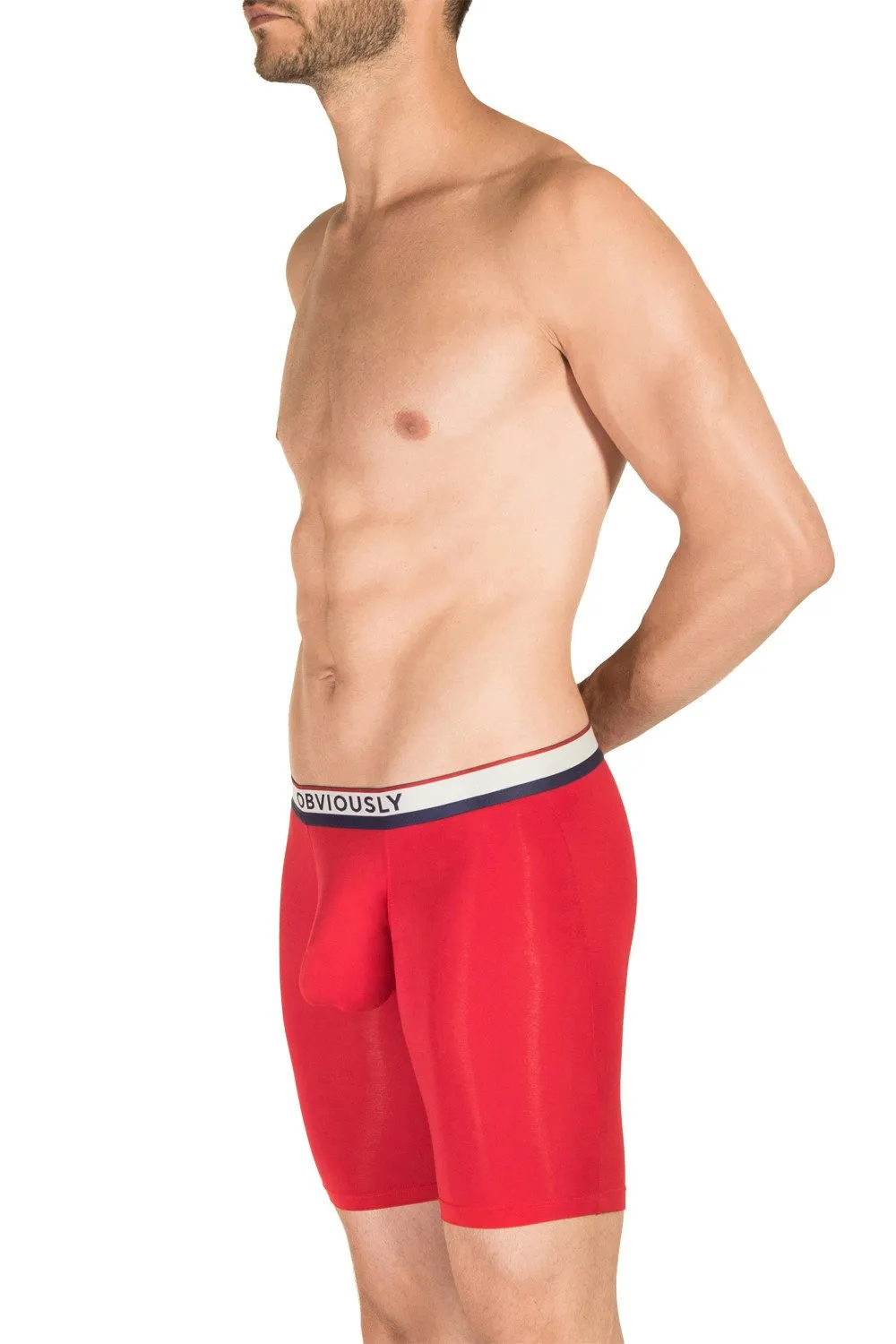 Obviously PrimeMan Boxer Brief 9 inch Leg