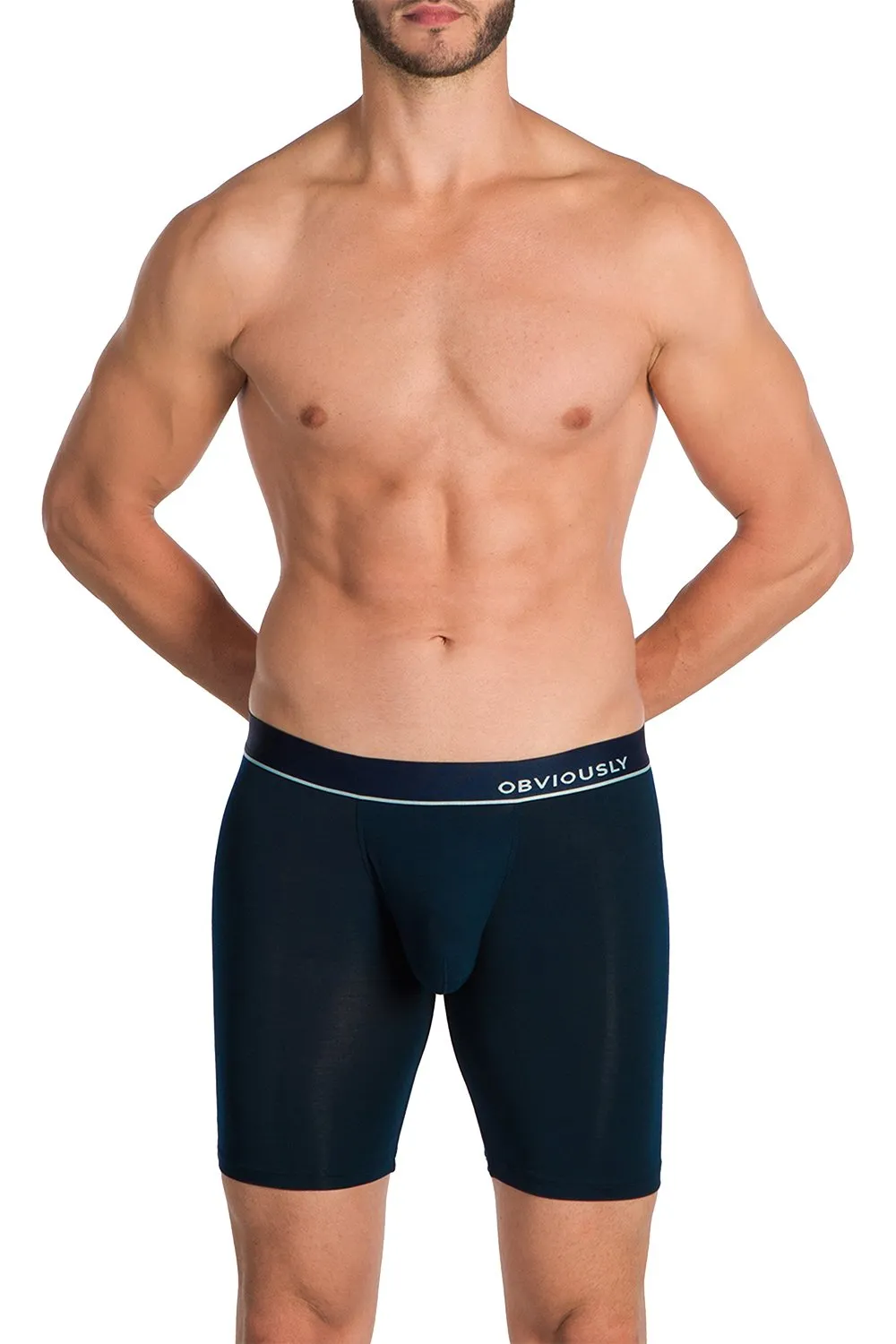 Obviously PrimeMan Boxer Brief 9 inch Leg