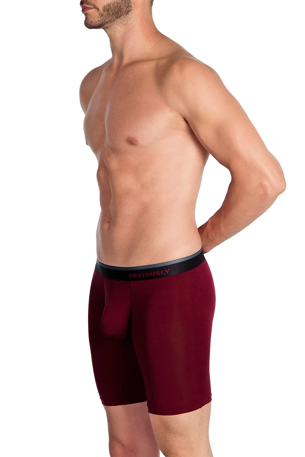 Obviously PrimeMan Boxer Brief 9 inch Leg
