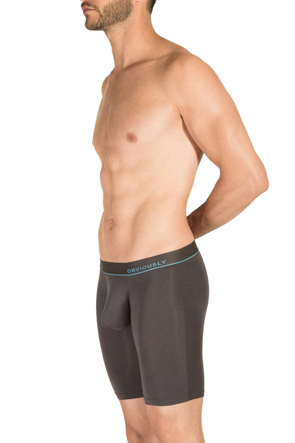 Obviously PrimeMan Boxer Brief 9 inch Leg