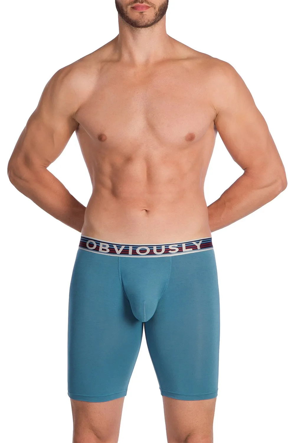 Obviously PrimeMan Boxer Brief 9 inch Leg