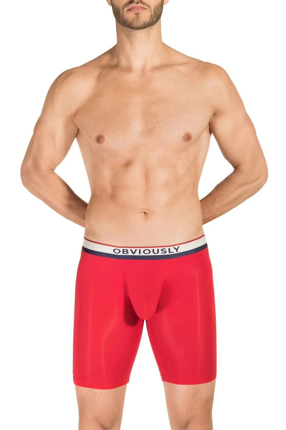 Obviously PrimeMan Boxer Brief 9 inch Leg