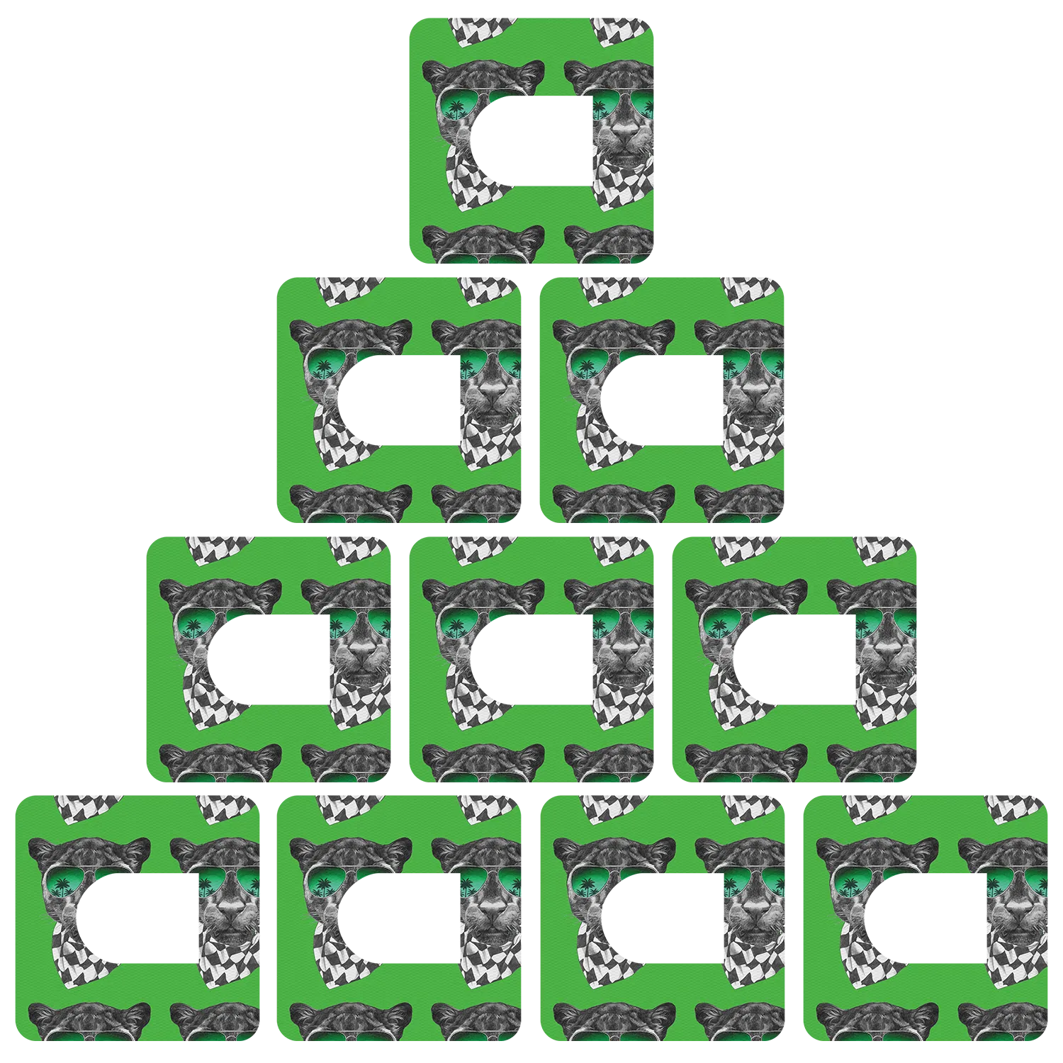 Omnipod Cool Cat Design Patches