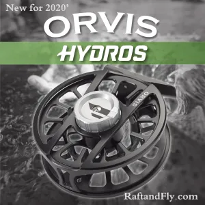 Orvis Hydros IV Fly Reel 7-9wt Black
