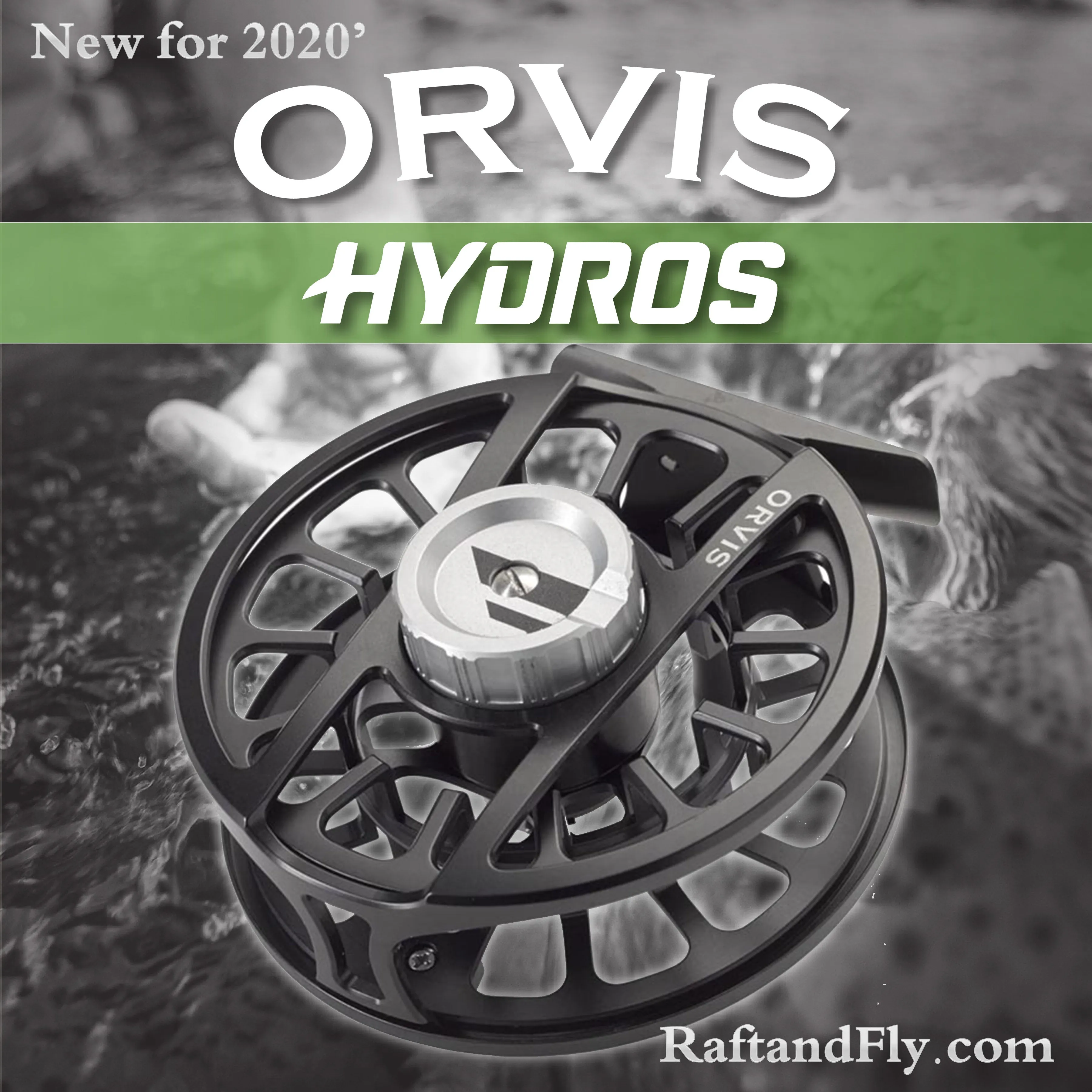 Orvis Hydros IV Fly Reel 7-9wt Black