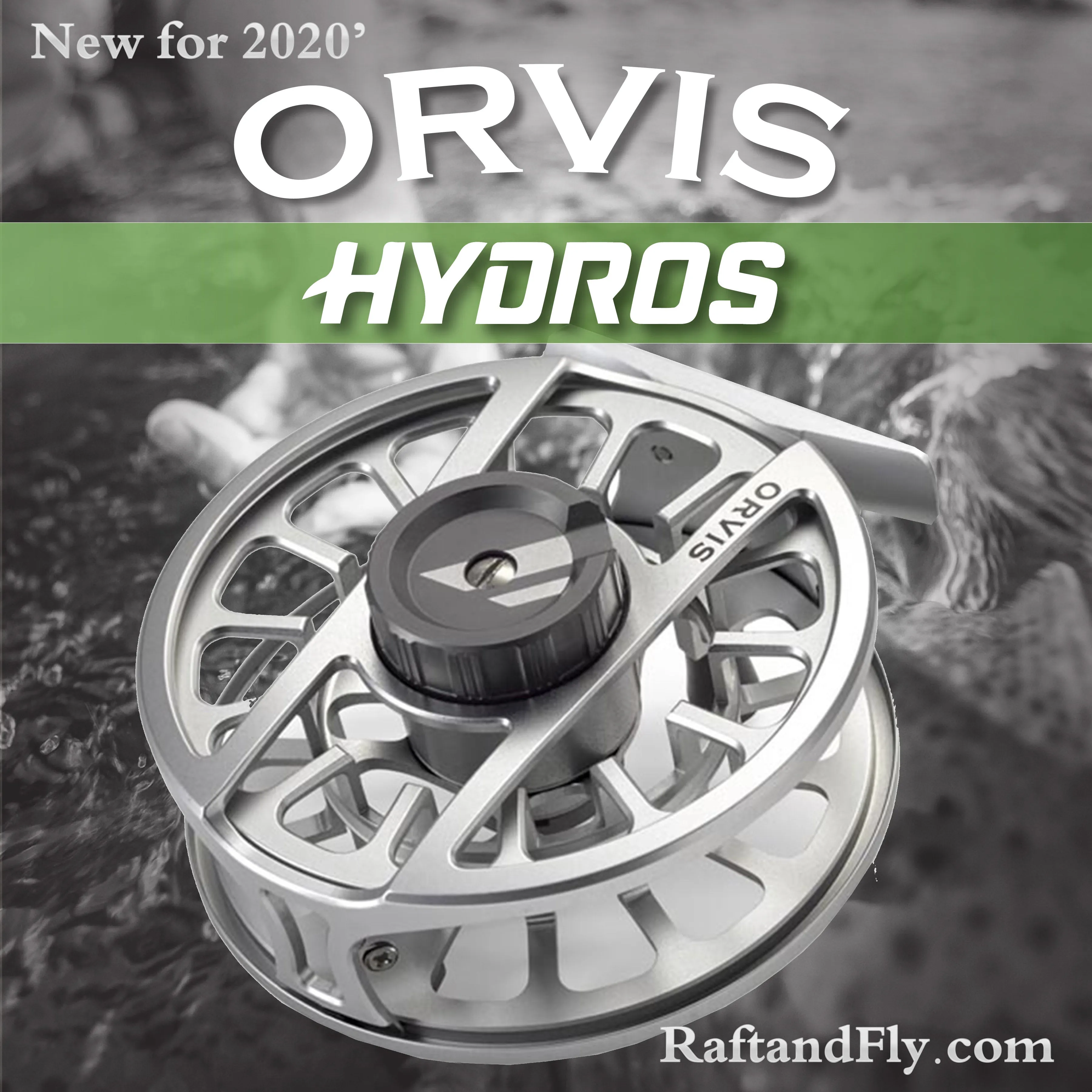 Orvis Hydros V Fly Reel 9-11wt Silver