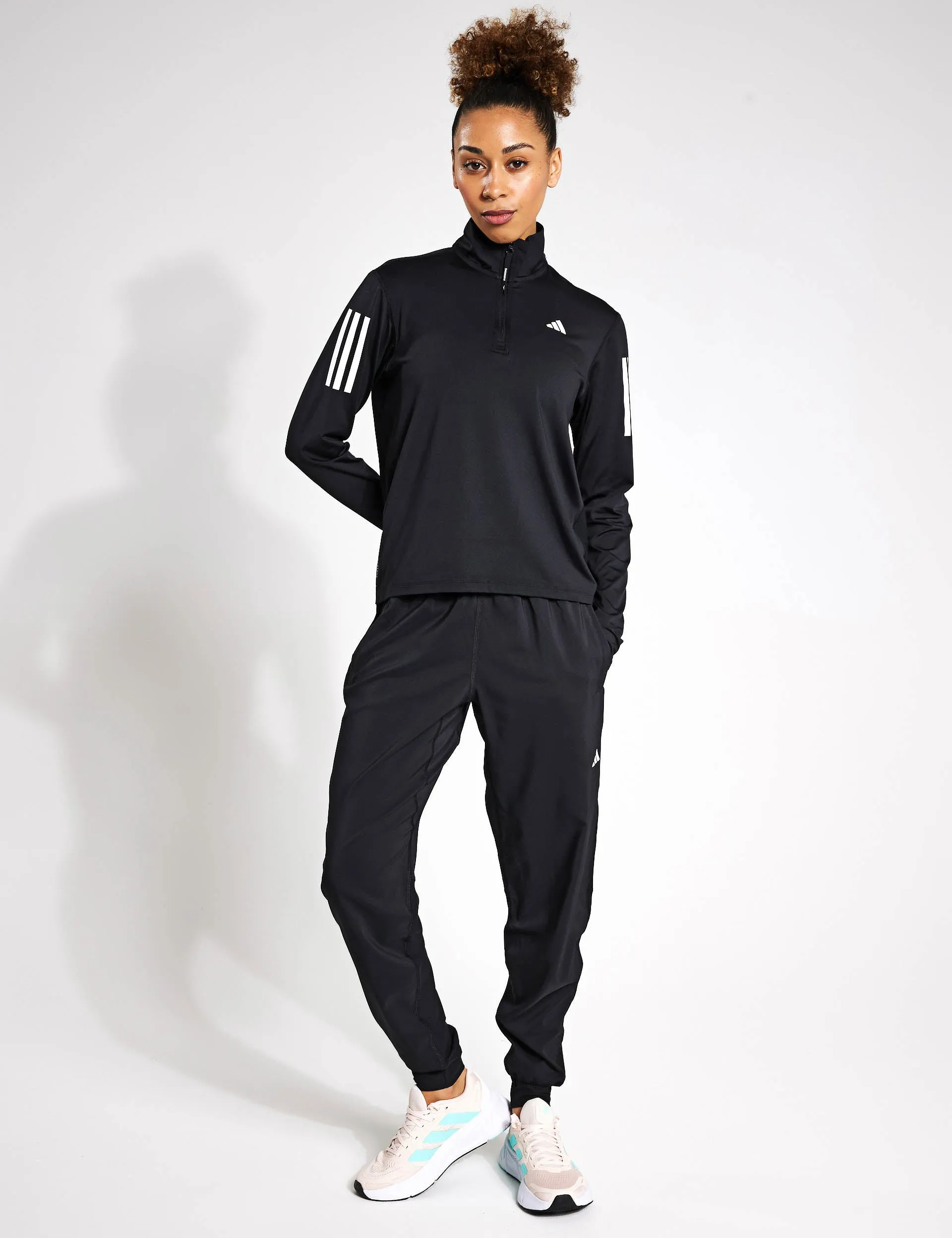 Own the Run Half-Zip Jacket - Black