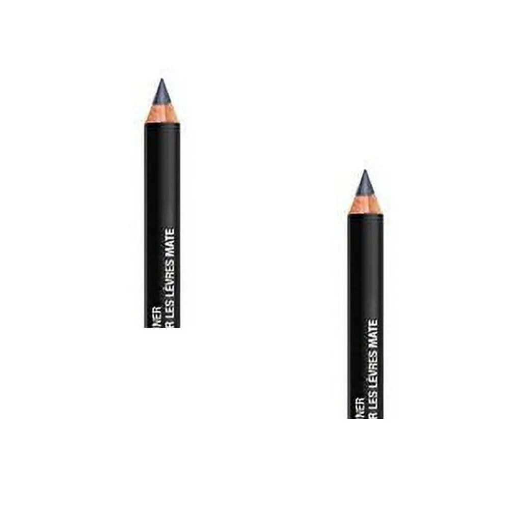Pack of 2 NYX Professional Makeup Suede Matte Lip Liner, Foul Mouth SMLL18