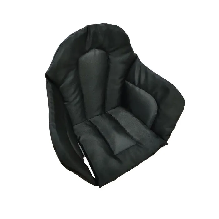 Padded High Chair Cushion Insert | Soft Foam Filling | Washable | Charcoal