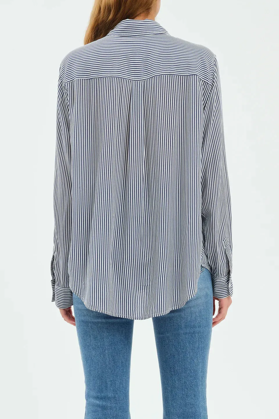 PALISADES BUTTON DOWN - BLUESTONE STRIPE