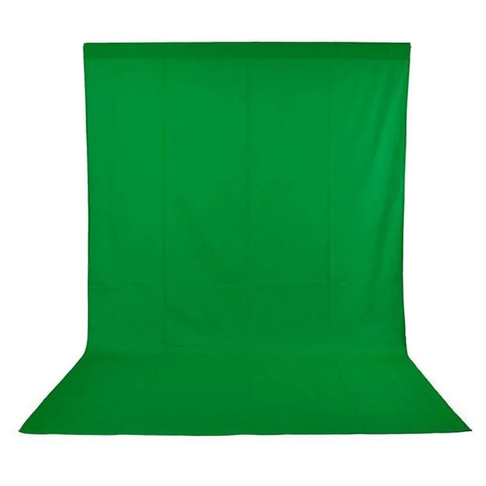 Phot-R 3x3m Green Non-Woven Backdrop