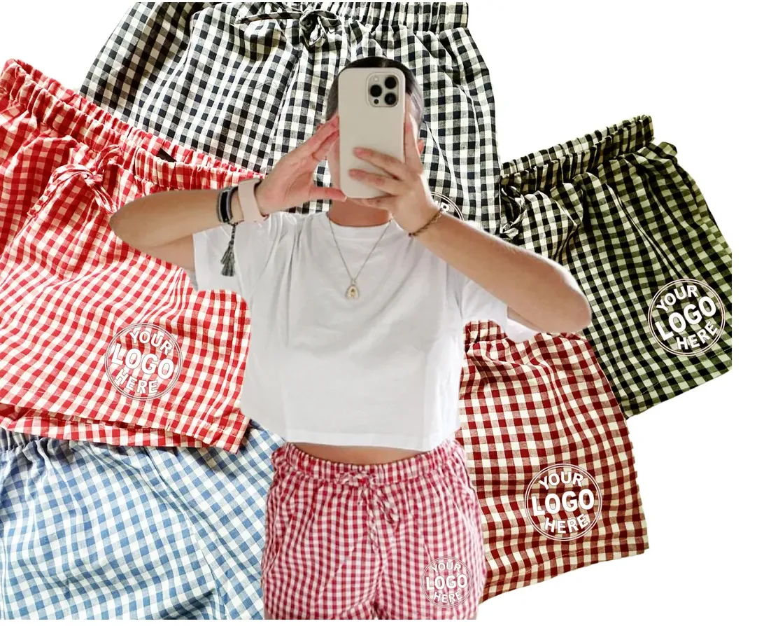 Plaid Woven Short